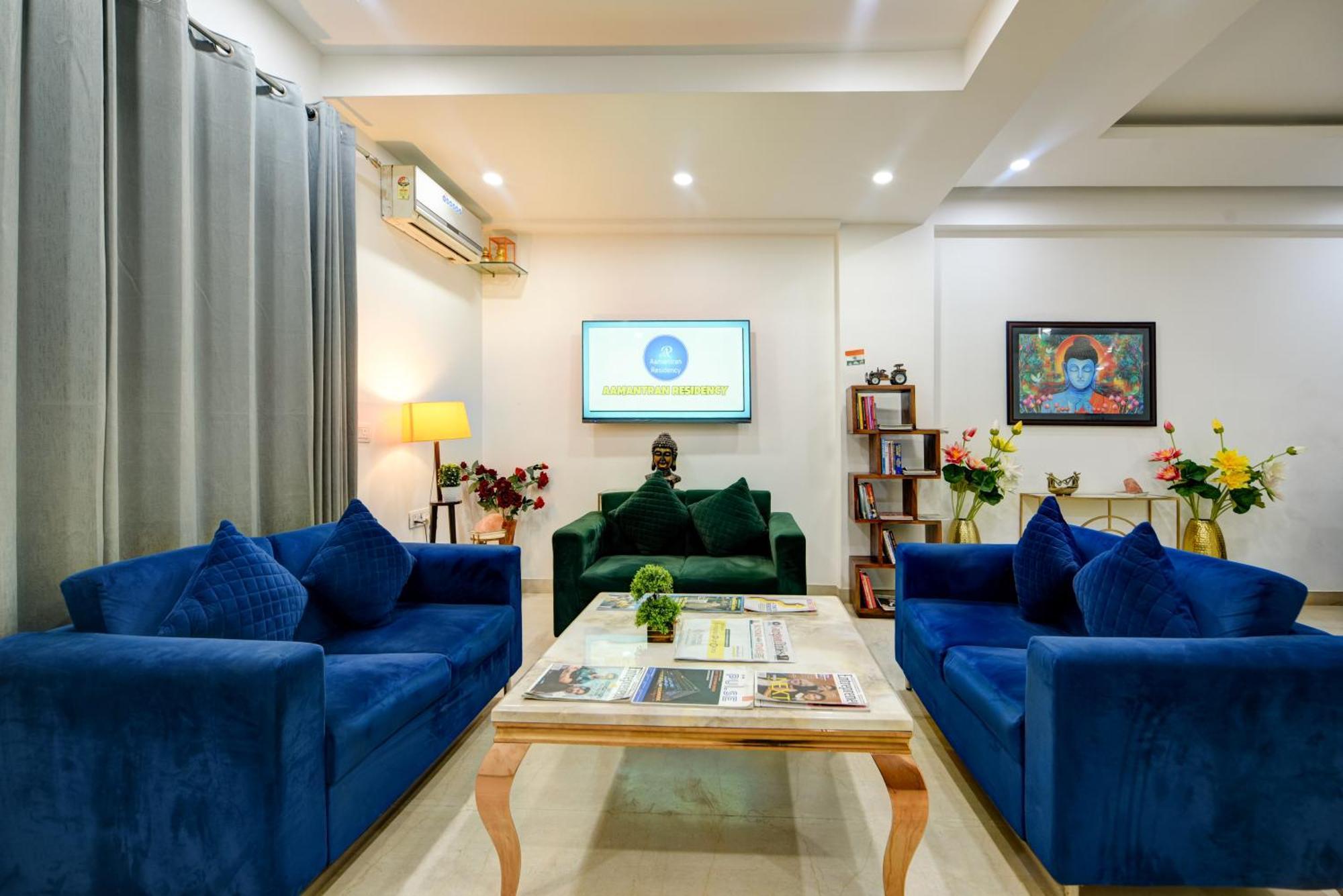 Aamantran Residency Hotel, Sohna Road, Sector 49, Gurugram Gurgaon Esterno foto